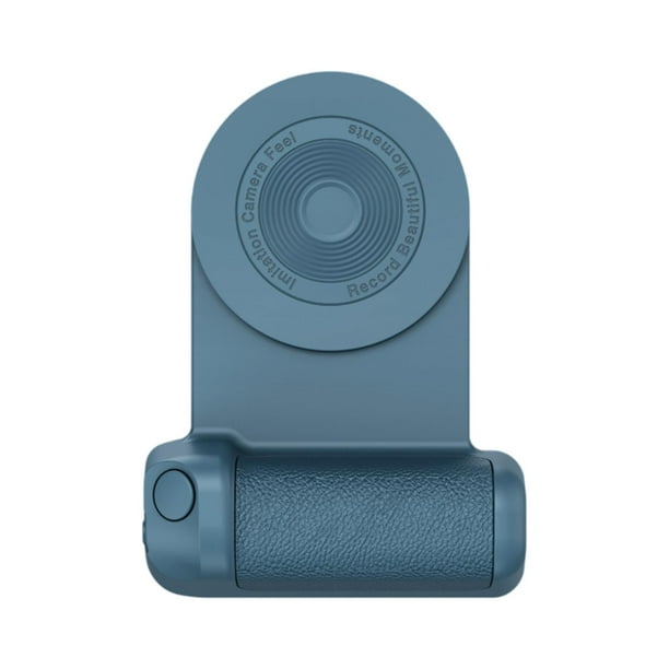 Soporte para cámara de teléfono, divertido, profesional, accesorios de fotografía, magnético, para smartphone Azul