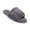Grey, variant on Women's Soft Plush Faux Fur Lightweight House Slippers Fuzzy Memory Foam Spa Slip on Open Toe Cozy House Slippers (Grey, 7-8)