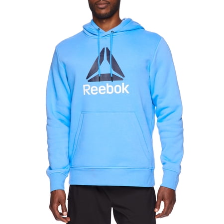Reebok Men's and Big Men's Active Delta Fleece Hoodie, up to Size 3XL