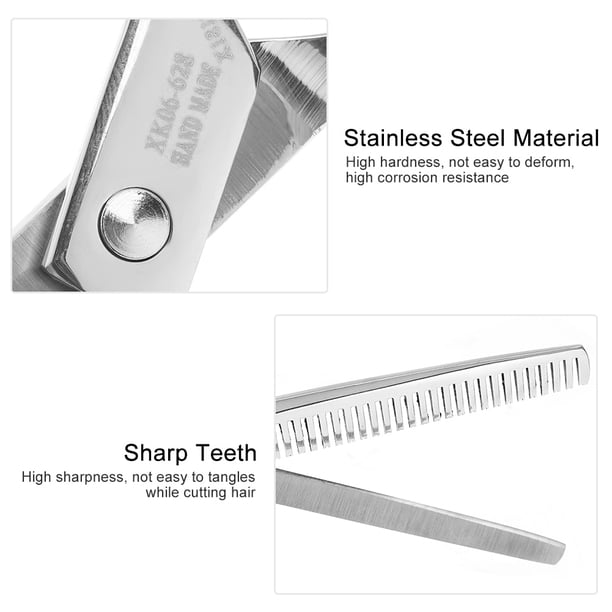 Las Tijeras de Adelgazamiento de Cabello Brillante Resistente Al Desgaste, Las Tijeras de Adelgazamiento, Las Tijeras para Peluquería, para la Barbería de Salón Profesional Profesional