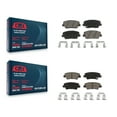 thumbnail image 1 of CMX Front Rear Ceramic Brake Pads Kit for Car 2012-2017 Hyundai Azera KCX-100481, 1 of 9