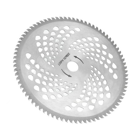 

Carbide Tip Blade 80T Trimmer Saw Blades Corrosion Resistance Longer Durability With Washer For Brush Cutter