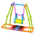 thumbnail image 4 of Gwong Juguete 135pcs niños ensamblados juguetes educativos Bloques de construcción de plástico Smart Sticks Gwong 8811096, 4 of 7