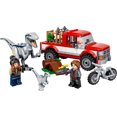 thumbnail image 4 of LEGO Jurassic World Blue & Beta Velociraptor Capture 76946 Toy Building Kit (181 Pieces), 4 of 6