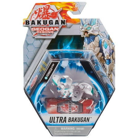 Bakugan Ultra, Fenneca, 3-inch Tall Geogan Rising Collectible Action Figure and Trading Card