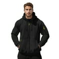 thumbnail image 6 of Tactical Hoodies for Men Casual Long Sleeve Pullover Hooded Sweatshirt Fall Winter Athletic Black XL, 6 of 7