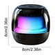 thumbnail image 3 of Altavoz Bluetooth con giroscopio, altavoz portátil con luz ambiental RGB, subwoofer de alta belleza para exteriores, altavoz Bluetooth de plástico., 3 of 6