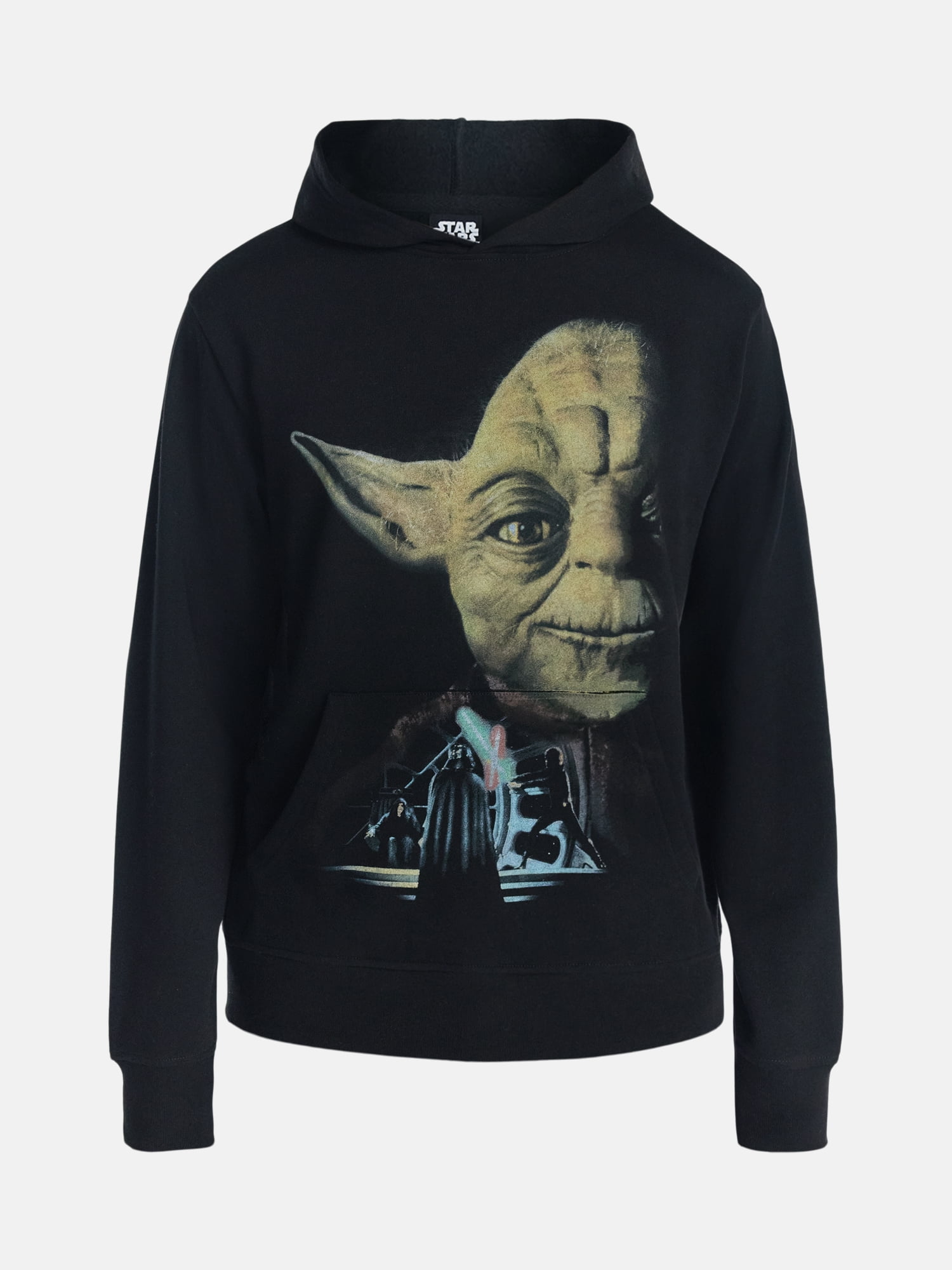 Star Wars Men's and Big Men's Yoda Hoodie Sweatshirt, Sizes XS-5XL