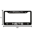 thumbnail image 6 of Brooklyn Basketball Net's Chrome Metal (2) License Plate Frame Set, 6 of 8