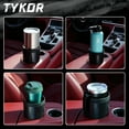 thumbnail image 6 of TYKOR Car Cup Holder Expander Adapter with Offset Base, Cup Holder Extender for Car Compatible with Yeti 14/24/36oz, Hydro Flasks 32/40oz, Other Large Water Bottles and Mugs in 3.2"-4.0", 6 of 6