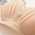 thumbnail image 4 of Eashery Women’s Lace Unlined Bralette With Adjustable Straps Bralettes for Women Beige 105C, 4 of 5