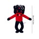 thumbnail image 3 of Juguete relleno divertido juguetes de peluche suave niños cumpleaños regalos de Halloween (altavoz) rojo, 3 of 6