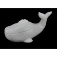 thumbnail image 2 of Moby Ceramic White Whale Lidded Trinket / Stash Box, 2 of 3