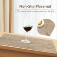 thumbnail image 5 of VCVCOO Placemats Set of 4 - Heat Resistant Place Mats, Washable Vinyl Table Mats for Kitchen Dining 12x18 inch, 5 of 12
