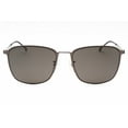 thumbnail image 4 of Hugo Boss Polarized Grey Square Men's Sunglasses BOSS 1405/F/SK 0R80/M9 59, 4 of 5