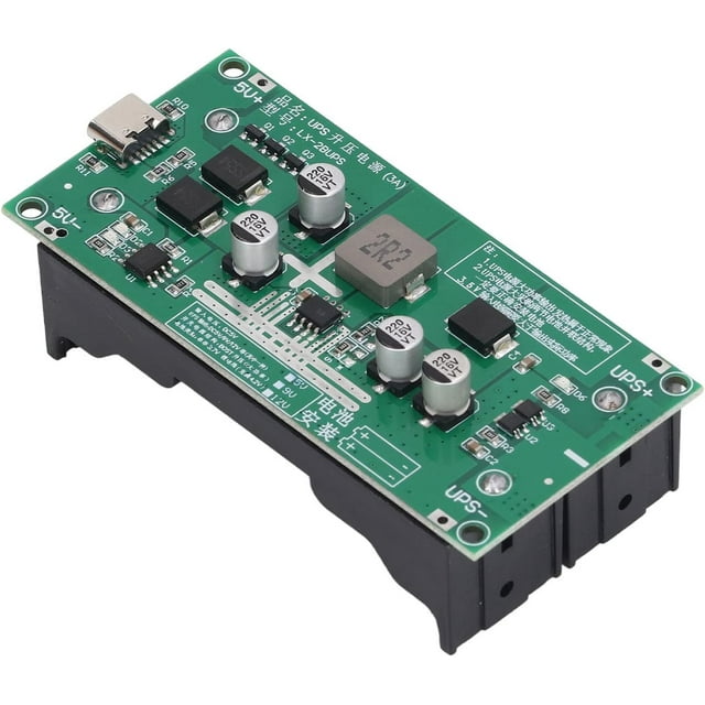 ZOUSSIQI 15W 3A UPS Tery Boost Charging Module for Lithium Tery, Step Up Board with 5V A Output, Boost Charging Circuit Module for UPS, Tery Step Up Board. (5V) CA919-15820