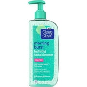 CLEAN & CLEAR Morning Burst Oil-Free Hydrating Facial Cleanser, 8 oz