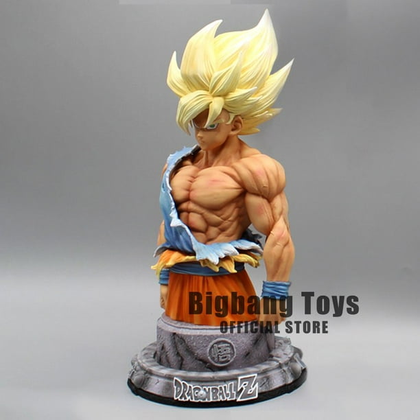 Figura de Dragon Ball Z de 43cm, Son Goku, Super Saiyan, Son Goku, estatua Gk, juguetes de modelos de PVC, muñeca coleccionable, regalos gym unisex