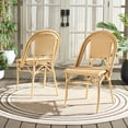 thumbnail image 3 of Safavieh Torino Metal Outdoor Dining Side Chairs - Set of 2, Natural Wash, 3 of 13