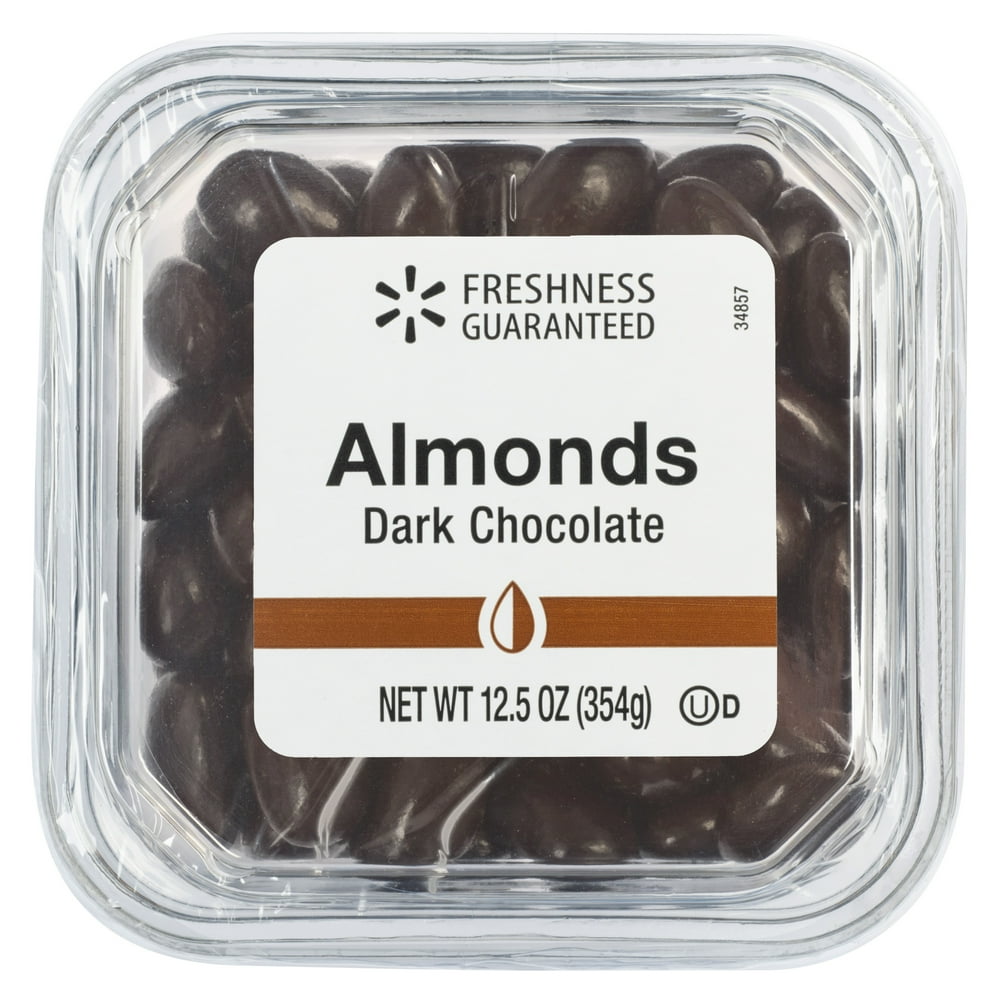 Freshness Guaranteed Dark Chocolate Almonds, 12.5 oz