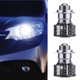 thumbnail image 4 of (1 par a la venta) Foco de luz antiniebla láser para coche, foco de cañón de acero grande de 21W, luz LED modificada para coche, luz blanca de 6000K [H7], 4 of 8