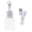 B, variant on Rechargeable Keychain Flashlights Small Night Light Keychain Pendant for Backpack Ornament Creative Gifts