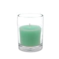 thumbnail image 1 of Jeco CVZ-023-8 Bougies Votives Rondes en Verre, Aqua - 96 Pcs, 1 of 1
