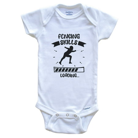 

Fencing Skills Loading Funny Fencing Baby Bodysuit