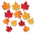 thumbnail image 1 of Hojas de otoño de tela de lujo (paquete de 24) The Beistle Company 90847, 1 of 1