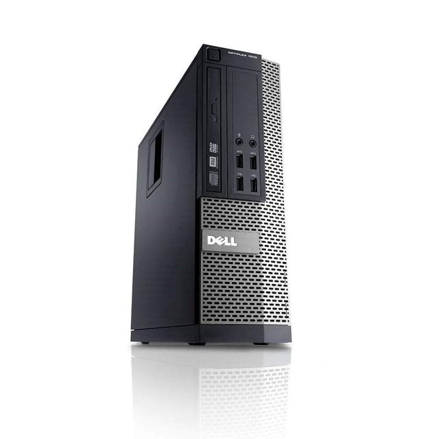 Refurbished (Good) - Dell OptiPlex 7010 USFF Desktop, Intel Core i5, 8GB RAM, 128GB SSD, Windows 10 Pro.