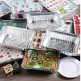 thumbnail image 6 of Joyfy 48 Pcs Christmas Cookie Tins with Lids for Gift Giving, Rectangular Treat Foil Containers, Disposable Food Storage Pan for Holiday Leftovers Goodie Container or Cookie Exchange, 6 of 8