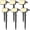 Warm, variant on NACINIC IP67 Solar Spot Lights (2-Pack) - 90 LEDs, 4 Modes & 2-in-1 Design. Auto On/Off Flood/Wall Lights for Yard, Garden & Pathway in Warm White.