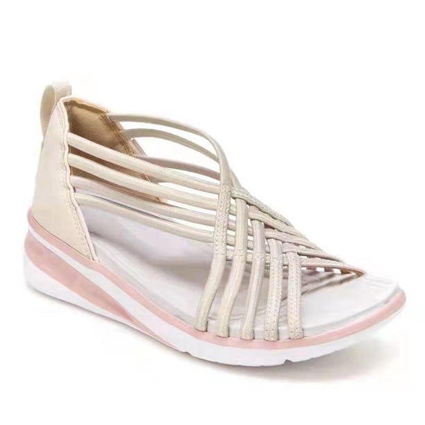 Sandalias Mujer Low-top Transpirable Boca De Pescado Zapatos Sandalias Romanas Mujer Wmkox8yii nm3561