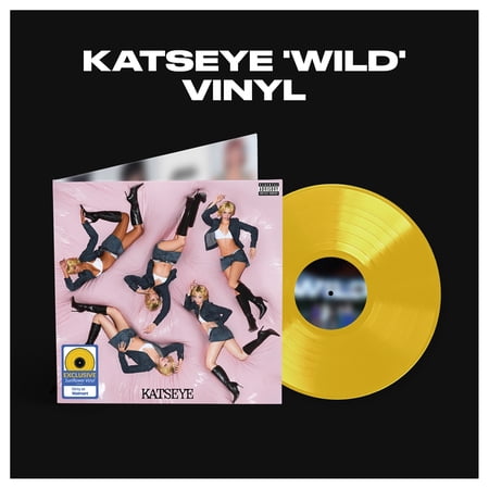 KATSEYE - WILD - Walmart Exclusive Sunflower colored Vinyl