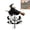 1pcs, variant on 4ft The Enchanted Witch Garden Wind Spinner, Metal Halloween Wind Spinners Outdoor Metal, Halloween Decorations for Scarecrow for Garden Halloween Ornaments
