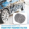 thumbnail image 4 of 1 tableta de malla de lanza de filtro de lanza de espuma inoxidable para generador de espuma (3,7g) Tmvgtek Accesorios para autos y motos, 4 of 8