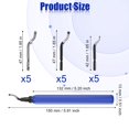 thumbnail image 2 of relayinert Hand Deburring Tool Set Easy To Move Smoothly Wide Application Easy To Install Metal Deburring Tool, 2 of 6