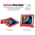 thumbnail image 4 of Kamon 10.2 Inch iPad Case for Kids 9th 8th 7th Generation Shockproof Tablet Cover with Handle Stand Case (Red), 4 of 7