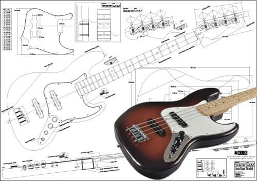 Чертежи гитары брайана мэя