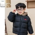 thumbnail image 5 of Generic Lightweight Jackets for Children's Casual Toddler Boys Girls Winter Coat Bear Ears Hooded Two Wear Thicken Windproof Zipper Warm Outwear 2024 for Fashion Simplicity Cozy (18-24 Months,Black), 5 of 7