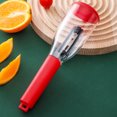 thumbnail image 3 of CAROOTU Vegetable Peeler with Container Stainless Steel Fruit Slicer with 3 Replacement Blades Kitchen Supply, 3 of 7