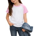 thumbnail image 3 of Luvrsol 3 Pack Unisex Kids Solid Basic Short Sleeve Cotton Multipack Basic Undershirts 110-150, 3 of 8