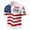 WenDA03_Red, variant on Patriotic American Flag Polo Shirt for Men Big and Tall American 250th Anniversary 1776 2026 Polo Shirt for 4th of July Gifts Red L
