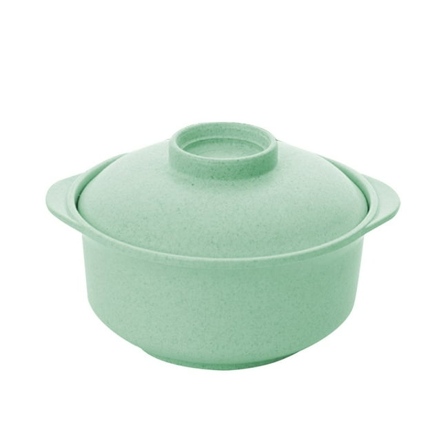 Kitchen Instant Noodles Bowl with Lid Japanese Style Students Noodle Soup Rice Ramen Bowl Tableware
