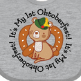 thumbnail image 4 of Inktastic My 1st Oktoberfest Baby Bear Boys or Girls Baby Bib, 4 of 4