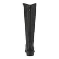 thumbnail image 2 of STYLE & COMPANY Womens Black Cushioned Zipper Accent Stretch Graciee Round Toe Block Heel Zip-Up Riding Boot 6 M, 2 of 4