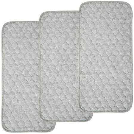 BlueSnail Quilted Thicker Longer Waterproof Changing Pad Liners for Babies