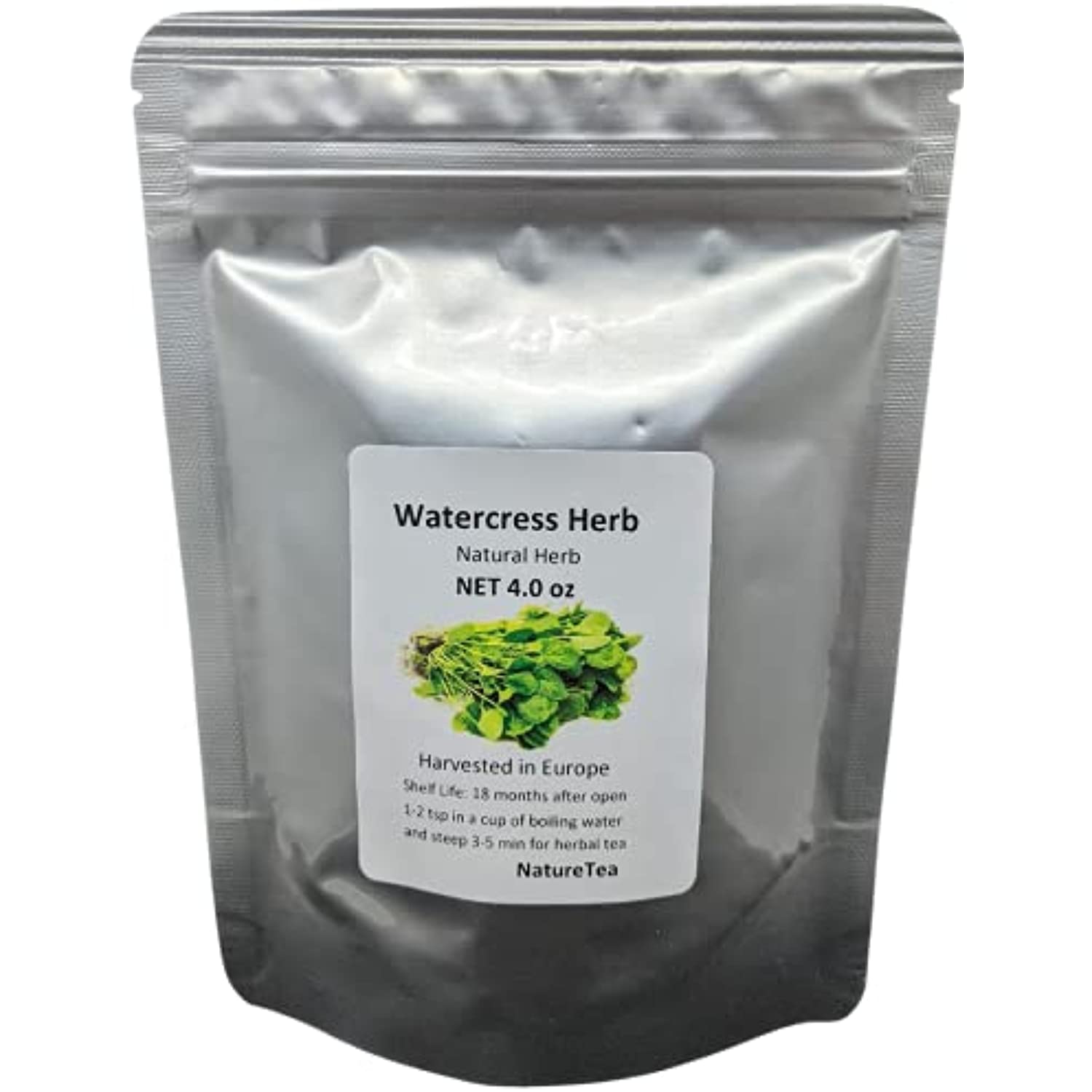 Watercress Herb Dried Nasturtium Officinale C/S 100 From Nature (8