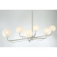 thumbnail image 6 of Minka Lavery 3796 Whitehall 6 Light 46" Long Linear Chandelier - Brass, 6 of 7