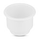 thumbnail image 2 of Soporte para latas de botellas y vasos de bebidas de plástico para yates y barcos RV marinos con orificio de drenaje universal, color blanco, 2 of 5